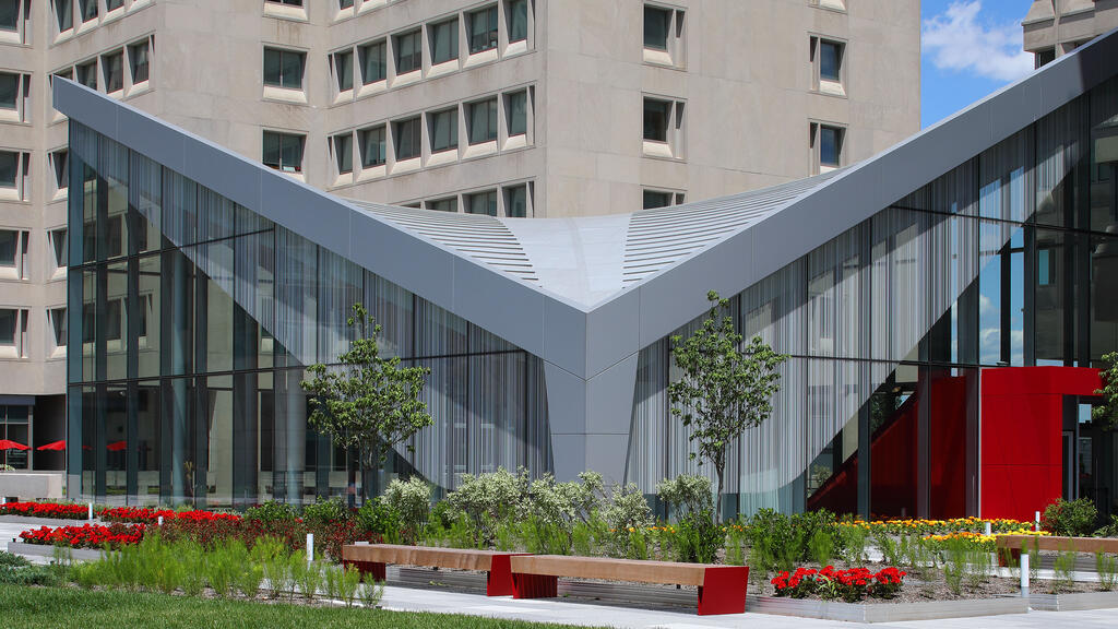 image of Mazur hall on the terrace