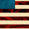 image of the aAmerican flag with graphics in the background