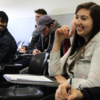 image of students in reacting to the past class