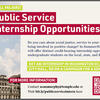 image of city hall with the internship content written over 