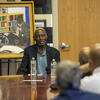 image of Charles Blockson and his collection