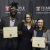 image of Debra Bangasser with LAURA award students