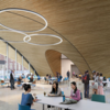 image of students in library